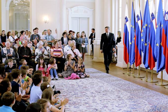 Ob državnem prazniku dnevu Primoža Trubarja v Uradu predsednika Republike Slovenije dan odprtih vrat